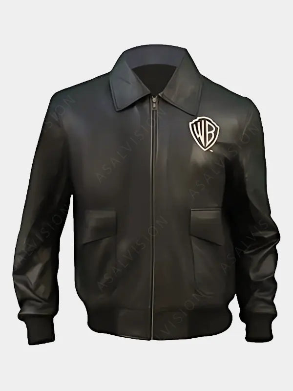 1994 Film Interview with The Vampire Crew Leather Jacket