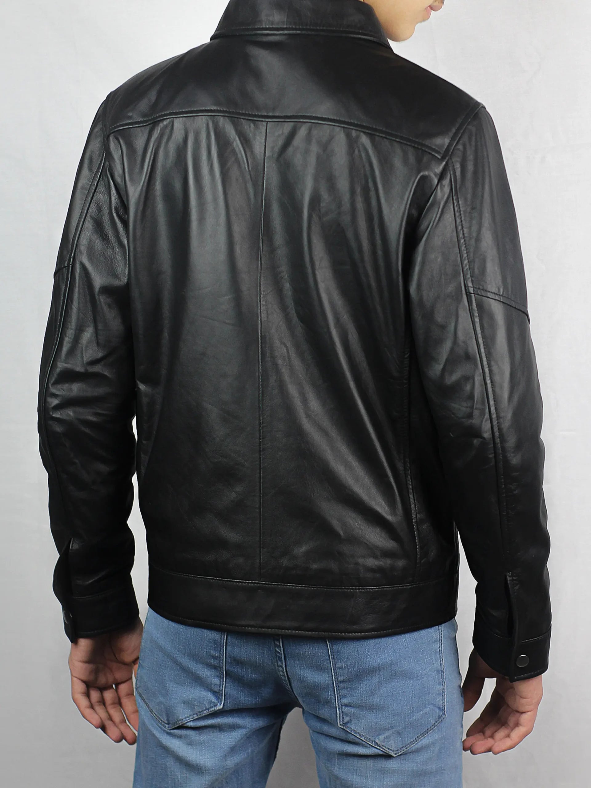 2025 Black Leather Jacket
