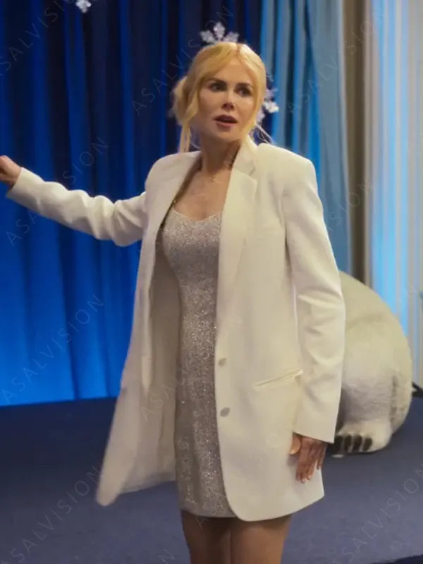 A Family Affair Nicole Kidman White Coat