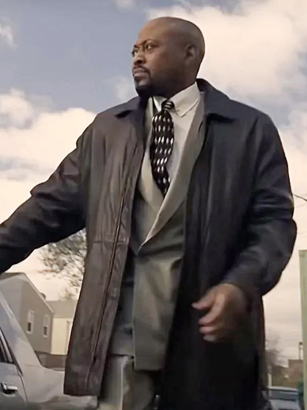 A.J. Franklin Power Book III Born Ready Leather Brown Coat