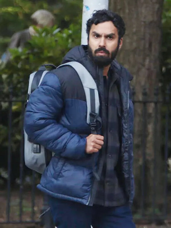 Aadesh Chopra Suspicion Kunal Nayyar Puffer Hooded Jacket