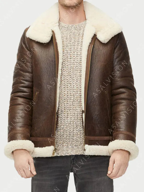 Alex Shearling Leather Jacket