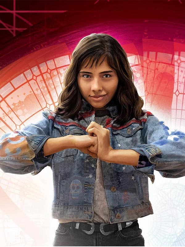 America Chavez Doctor Strange Denim Jacket