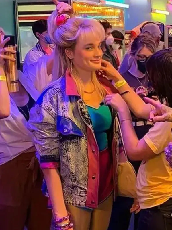 Angela Stranger Things Season 4 Elodie Grace Orkin Denim Jacket
