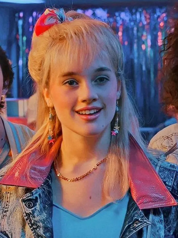 Angela Stranger Things Season 4 Elodie Grace Orkin Denim Jacket