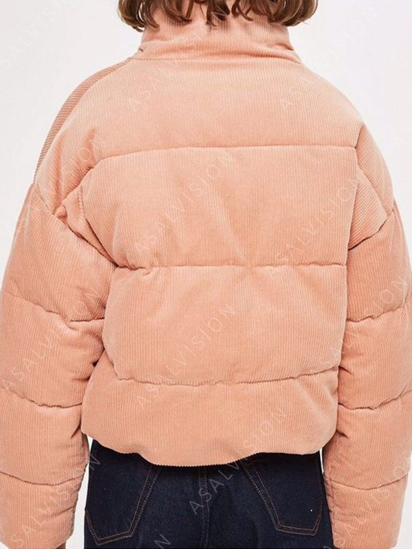 Annarah Cymone Midnight Mass Leeza Pink Puffer Jacket