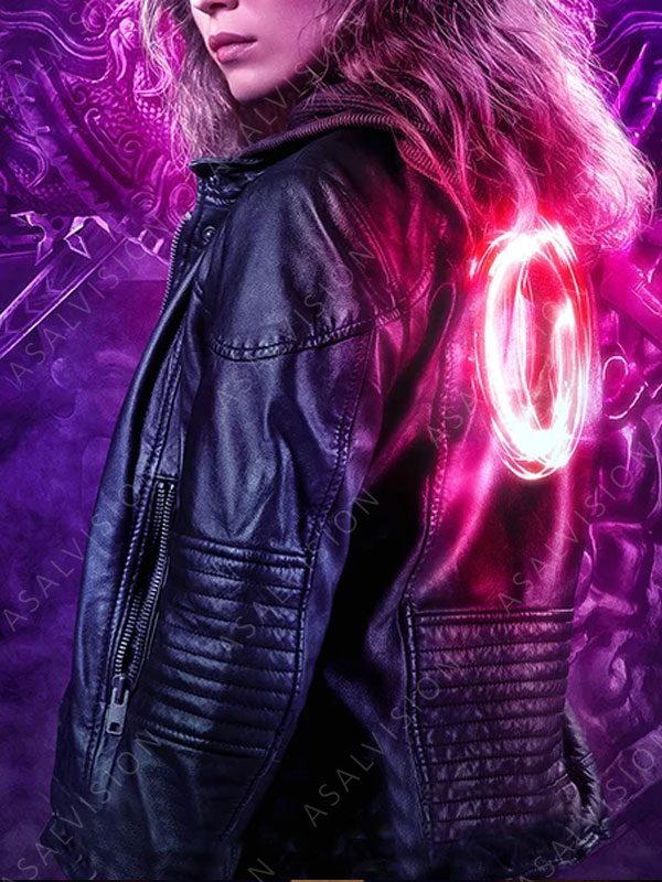 Ava Tv Series Warrior Nun Alba Baptista Leather Jacket