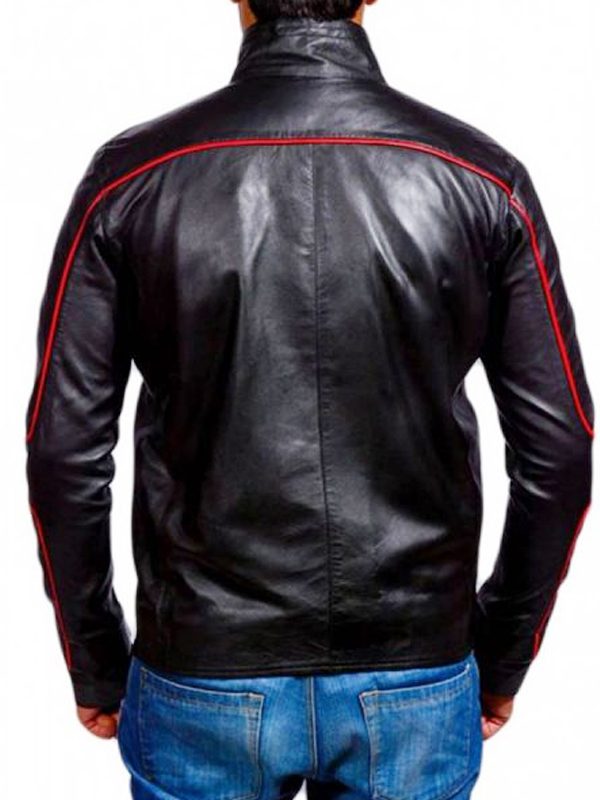 Batman Beyond Terry McGinnis Black Leather Jacket