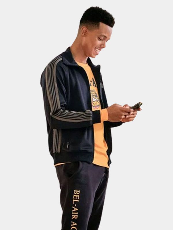 Bel-Air Jabari Banks Black Jacket