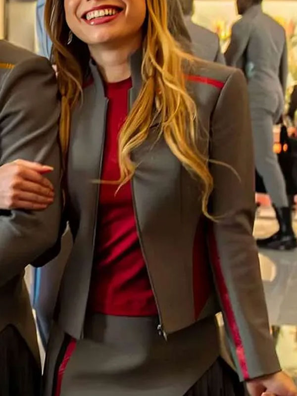 Star Trek Starfleet Academy Genesis Lythe Grey Jacket