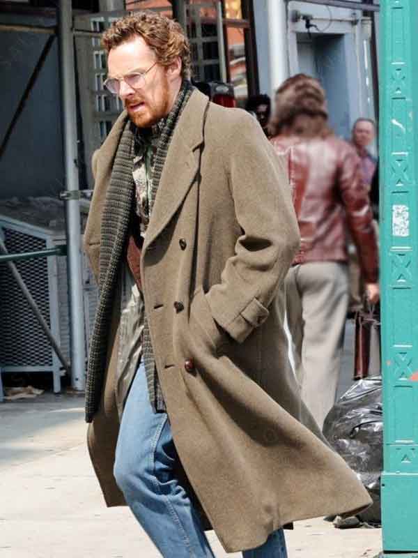 Benedict Cumberbatch TV Series Eric Vincent Trench Wool Coat