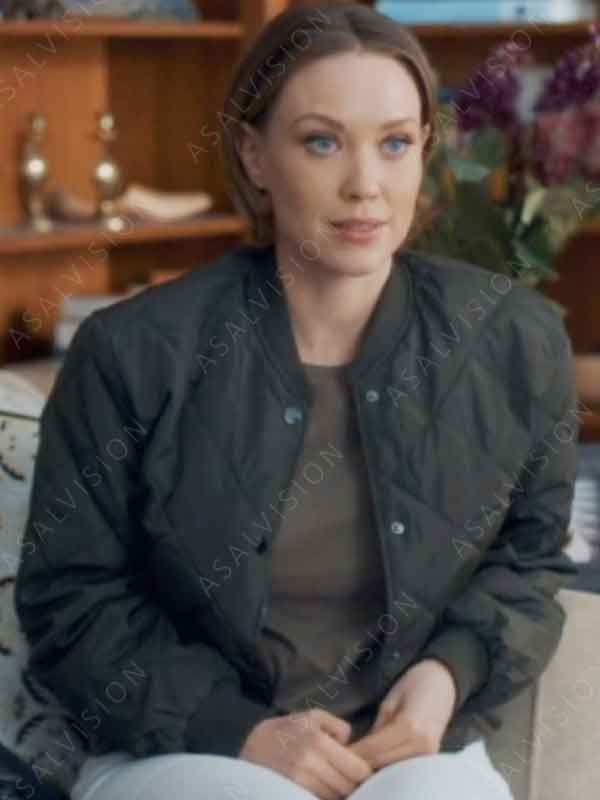 Betty Movie Betty’s Bad Luck In Love 2024 Laci J Mailey Cropped Quilted Bomber Puffer Jacket