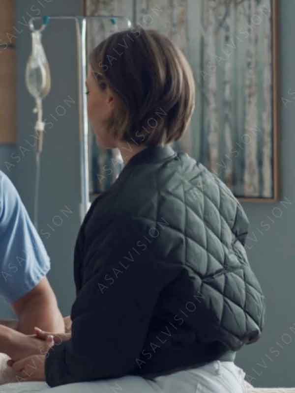 Betty Movie Betty’s Bad Luck In Love 2024 Laci J Mailey Cropped Quilted Puffer Jacket