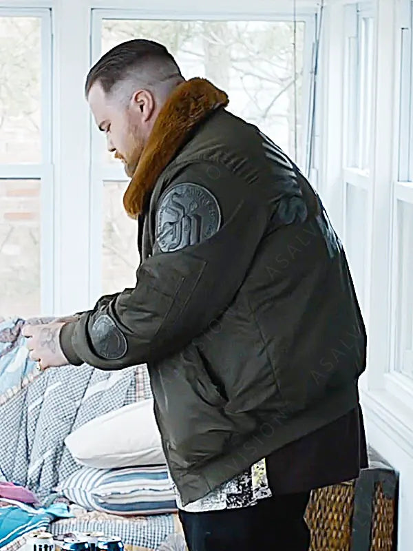 Booch The Instigators 2024 Shearling Collar Bomber Jacket