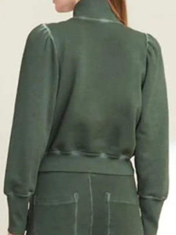 Brie Sheridan TV Series Virgin River S04 Zibby Allen Green Jacket