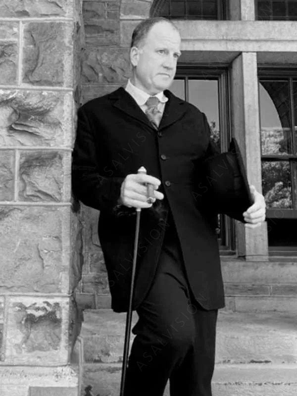 Cabrini 2024 Frank Dispenza Black Wool Coat