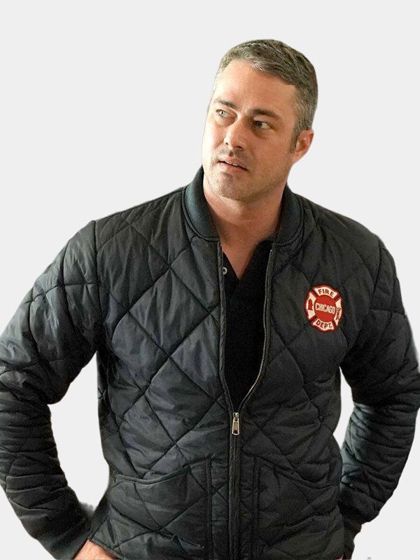 Chicago P.D Taylor Kinney Blue Jacket