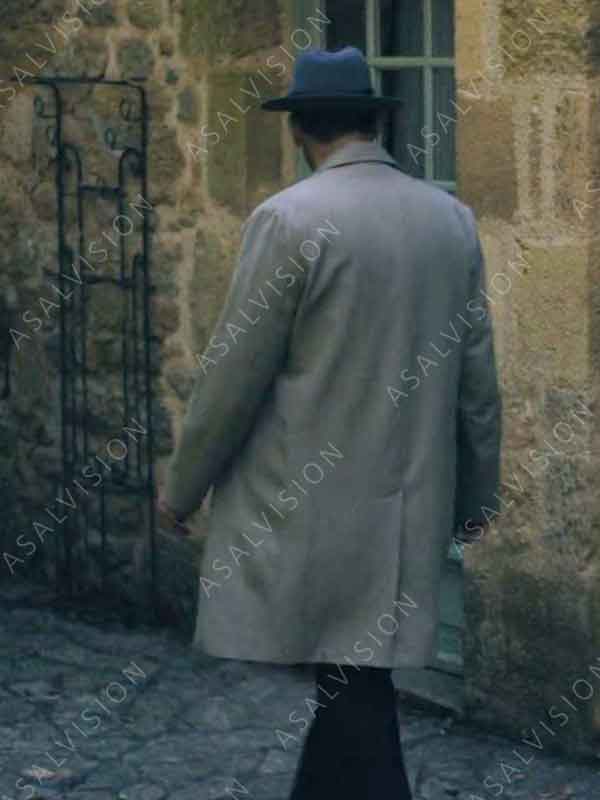 Clive Owen TV series Monsieur Spade 2024 Sam Spade Grey Coat