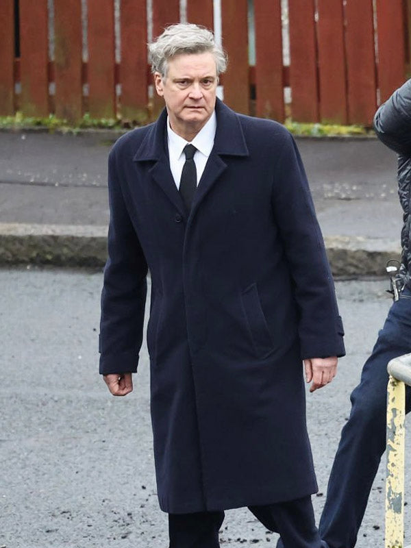 Colin Firth Lockerbie A Search for Truth S01 Jim Swire Wool Coat