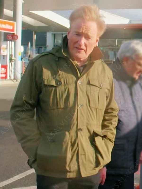 Conan O’Brien TV Series Conan O’Brien Must Go 2024 Green Jacket