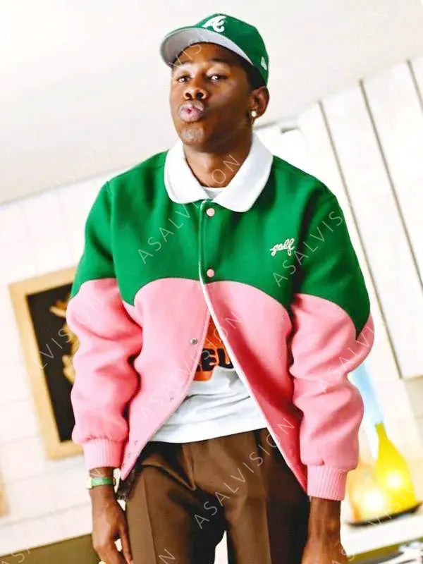 Cowboy Tyler The Creator Golf Varsity Jacket