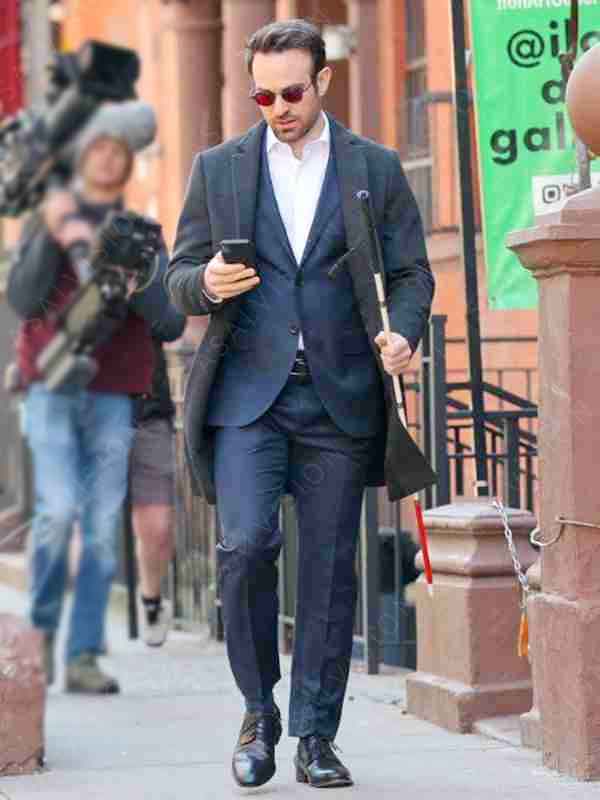 Daredevil 2024 Charlie Cox Wool Coat