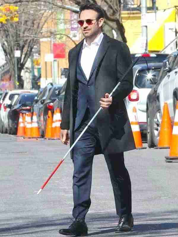 Daredevil Born Again 2024 Daredevil Wool Trench Coat
