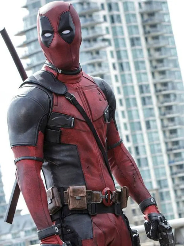 Deadpool Ryan Reynolds Leather Jacket