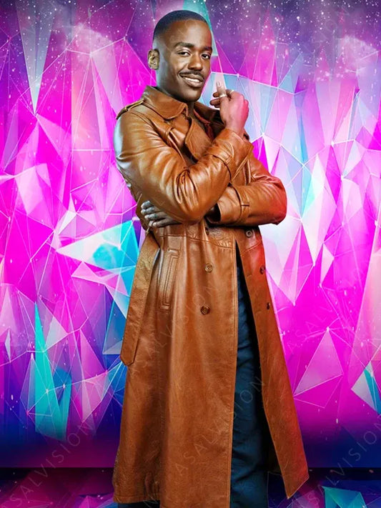 Doctor Who 15th Doctor Leather Coat