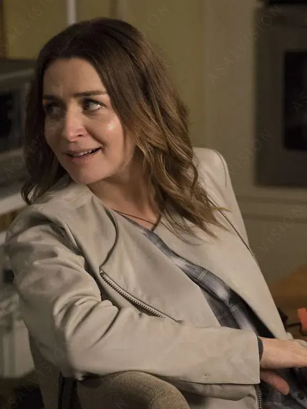 Dr. Amelia Shepherd Grey’s Anatomy S15 Caterina Scorsone Cotton Jacket