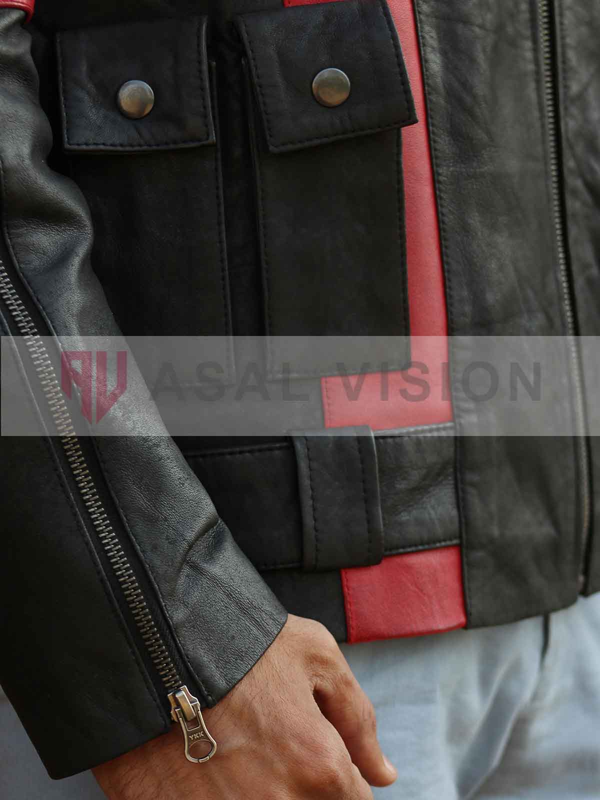Dwayne Johnson Movie Red One 2024 Callum Drift Leather Jacket