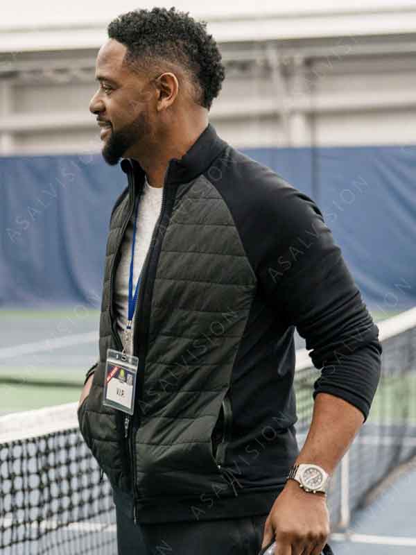 Elsbeth 2024 Blair Underwood Black And Grey Jacket