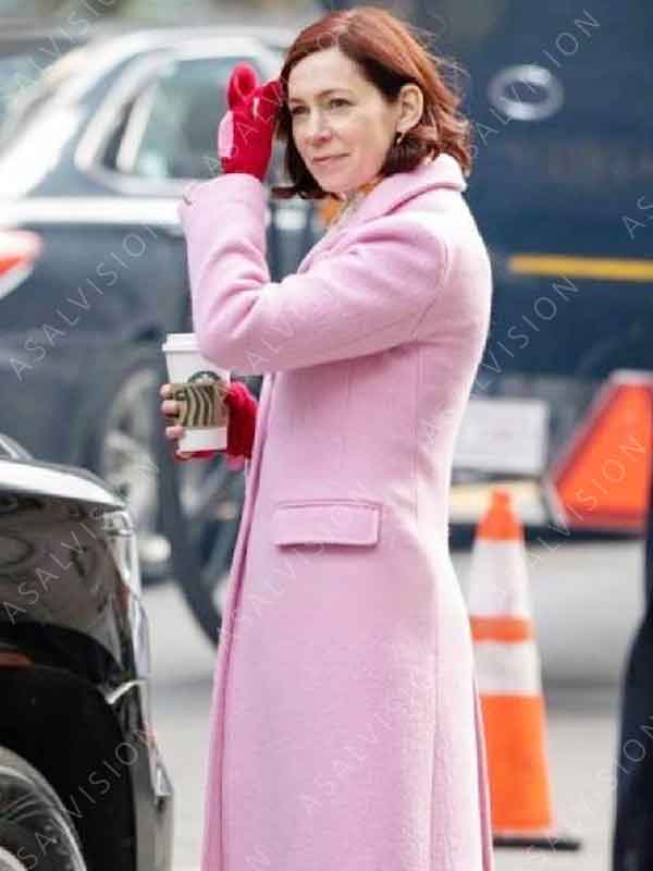 Elsbeth Tascioni TV Series Elsbeth 2024 Carrie Preston Wool Trench Coat