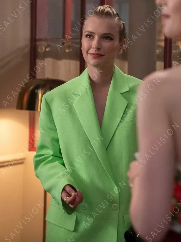 Emily In Paris Season 3 Camille Green Blazer