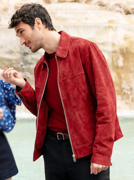 Emily in Paris Season 4 Marcello Red Jacket