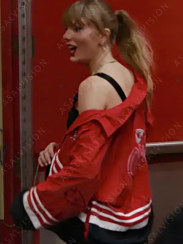 Erin Andrews Kansas City Chiefs Game Bomber Jacket