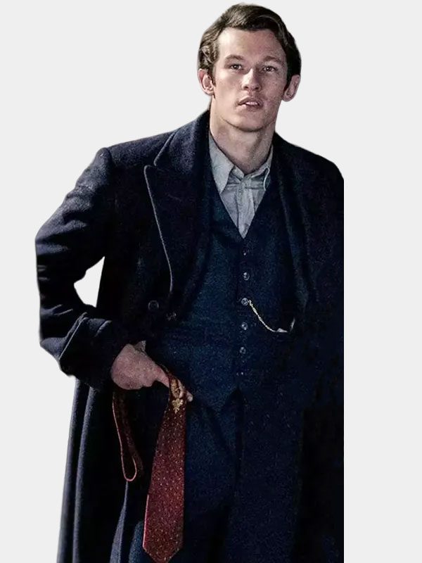 Fantastic Beasts Callum Turner Black Trench Coat