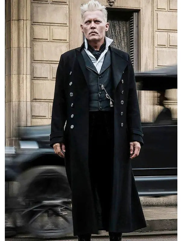 Fantastic Beasts Johnny Depp Coat