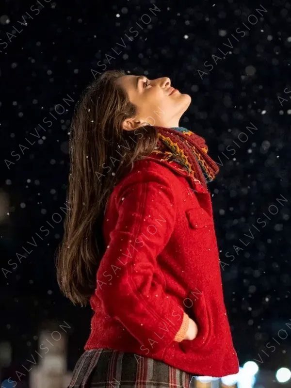 Gianna I Hate Christmas 2022 Pilar Fogliati Red Jacket