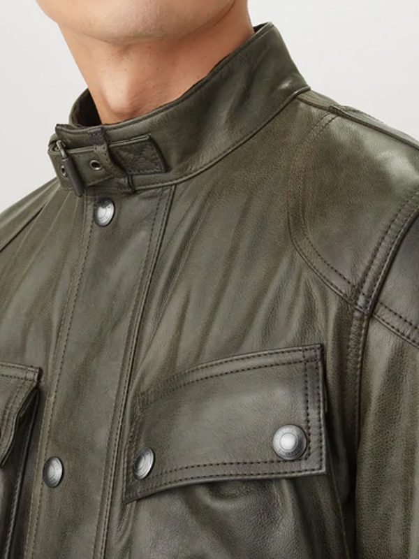 Green Leather Jacket