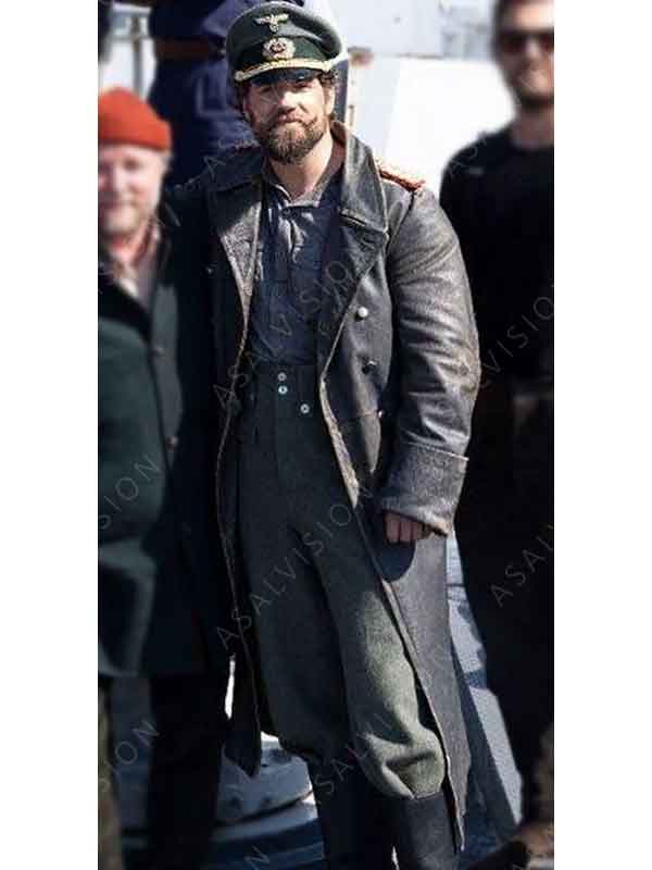 Henry Cavill The Ministry of Ungentlemanly 2024 Warfare Black Distressed Leather Coat
