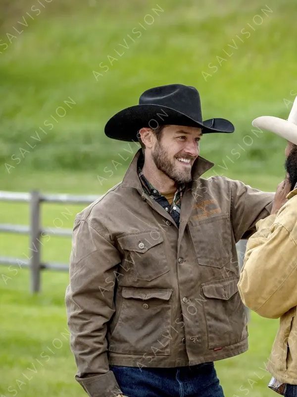 Ian Bohen TV Series Yellowstone S03 Episode 9 Ryan Brown Jacket