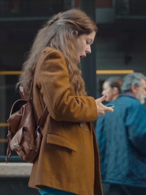 Irene Brown Wool Coat