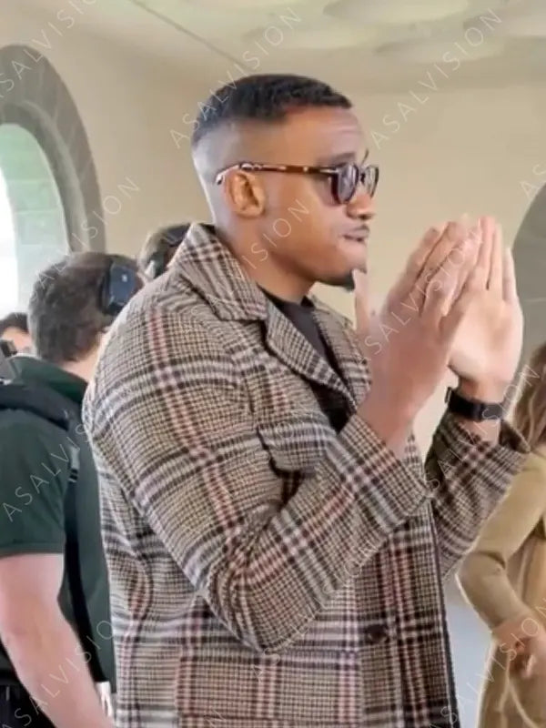 JJ Operation Fortune Ruse De Guerre Bugzy Malone Brown Trench Coat