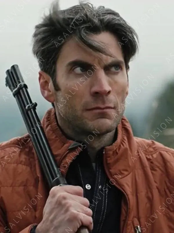 Jamie Dutton Yellowstone Wes Bentley Parachute Brown Jacket