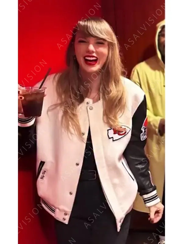 Jeff Hamilton Taylor Swift Kansas City Chiefs Varsity Jacket