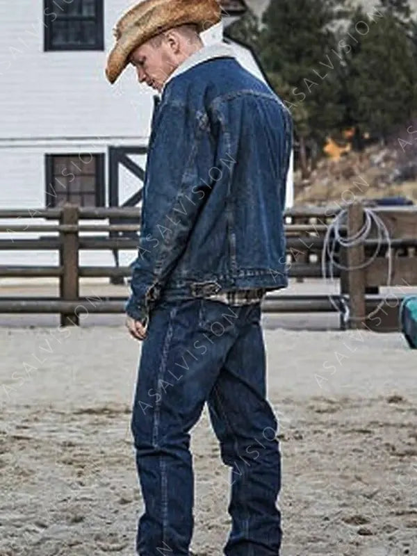 Jimmy Hurdstrom Yellowstone Denim Blue Jacket