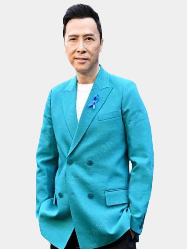 John Wick 4 2023 Donnie Yen Vivid Blue Blazer
