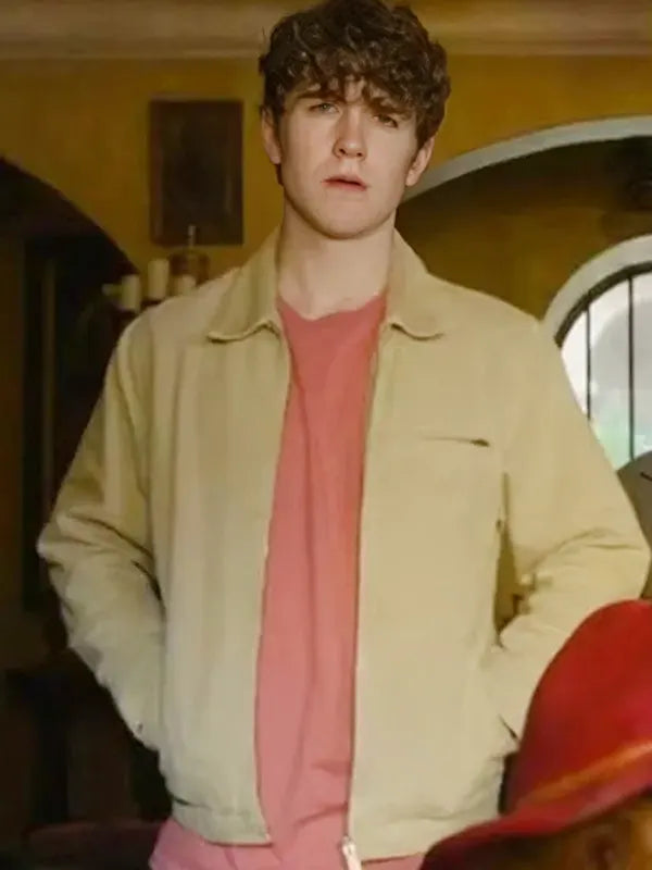 Jonathan Brown Paddington In Peru 2024 Samuel Joslin Beige Cotton Jacket