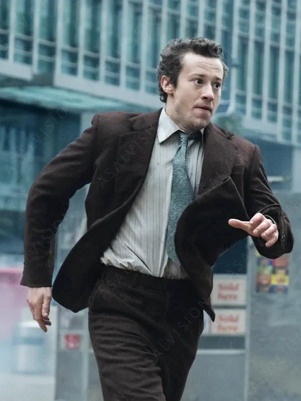 Joseph Quinn A Quiet Place Day One Eric Brown Wool Blazer